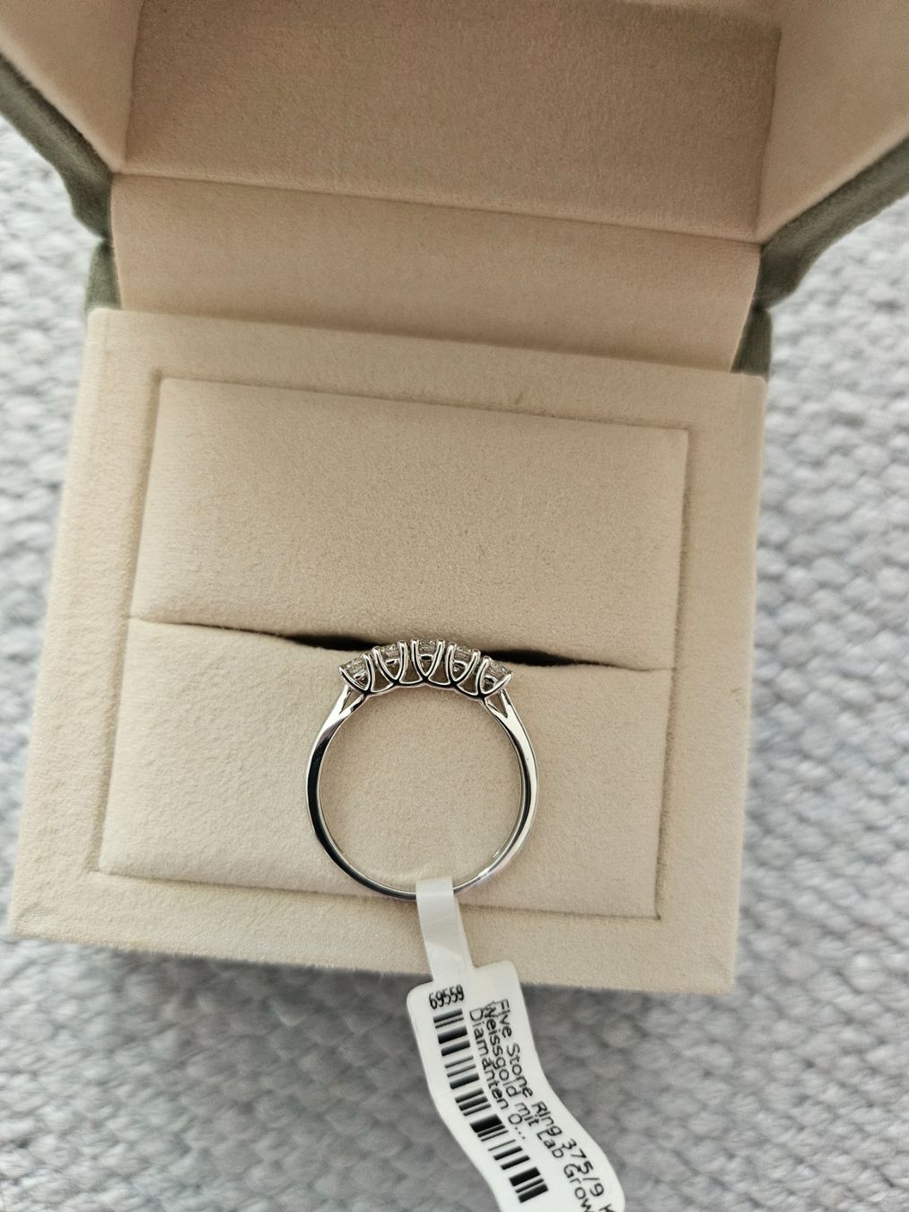 Anelli: Lab grown Diamant Ring – Nuovo e nell'imballaggio originale da Bassersdorf venduto da Sofia2112 7