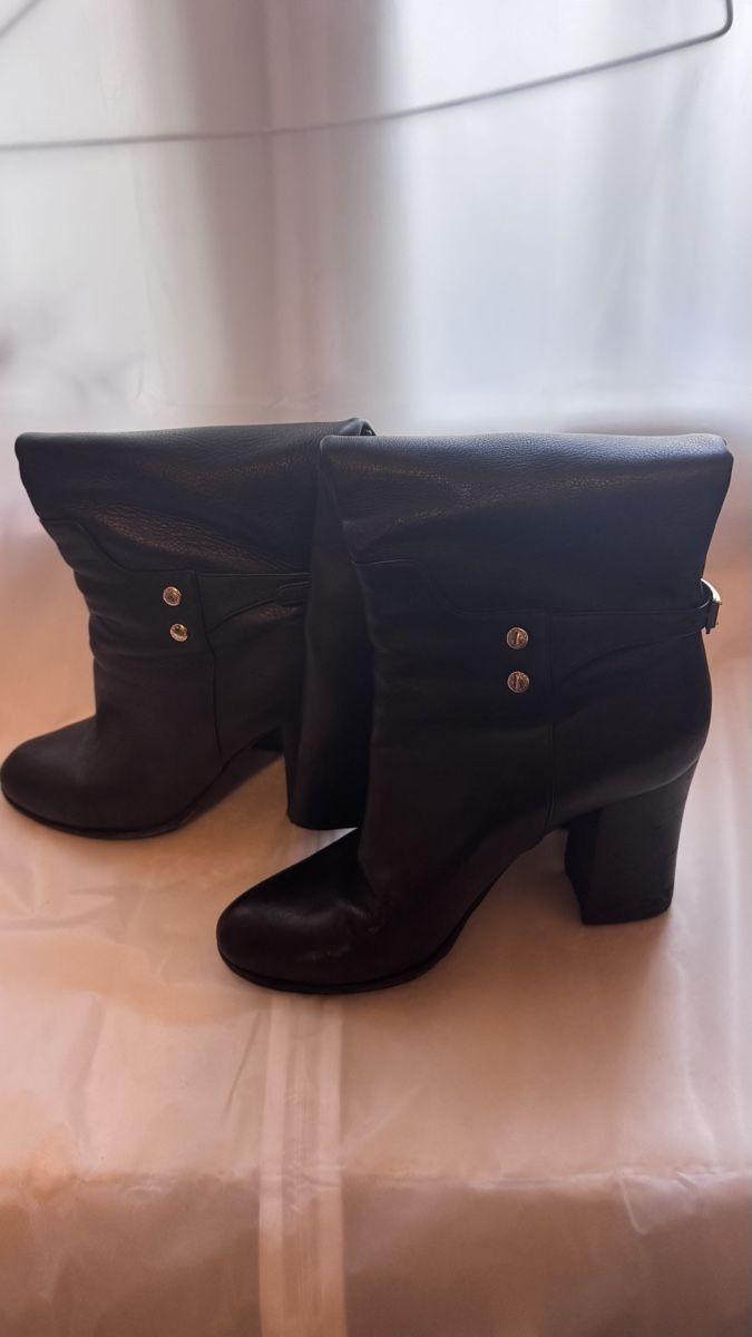 Dolce & Gabbana Scarpe da donna: Dolce&Gabbana Leather Knee-High Boots - Size 37 – Usato da Oberengstringen venduto da elen_75 3