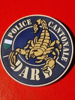 Polizei Abzeichen Badge gendarmerie Vaudoise DARD BLAU PVC K