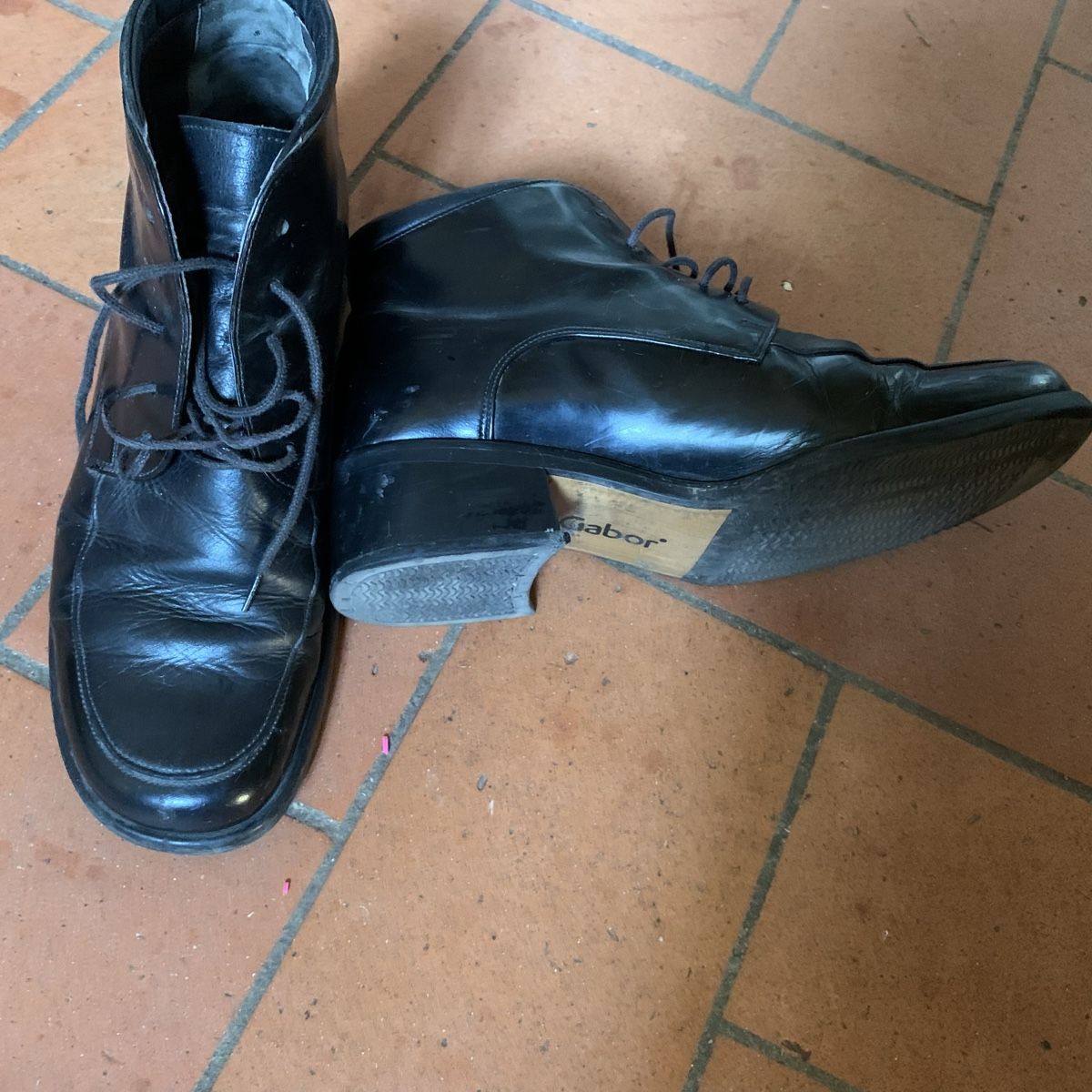 Gabor Scarpe da donna: Leder Schuhe von Gabor – Usato da Müllheim Dorf venduto da miro119