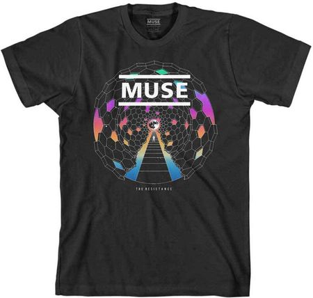 MUSE Resistance Moon - Black T-Shirt - L