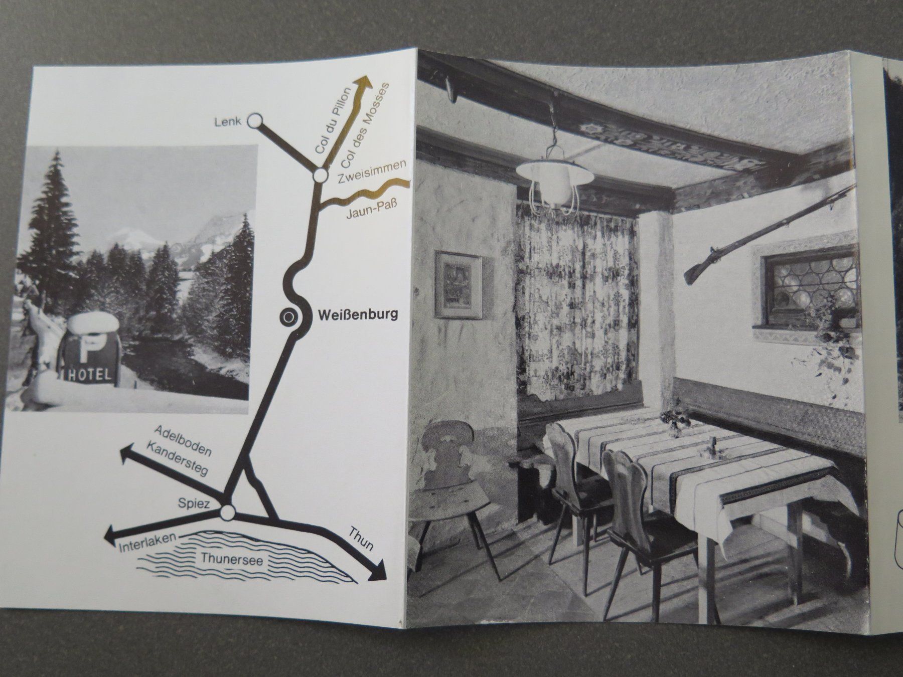 Dokumente: WEISSENBURG - HOTEL ALTE POST - KLEINPROSPEKT – Gebraucht aus Wittenbach von lipasal 3