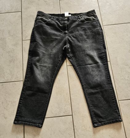 Dunkelgraue Jeans, Gr. 24, sehr gut erhalten