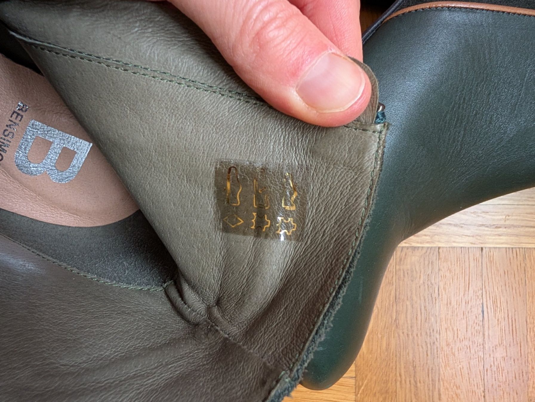 Scarpe da donna: Bottines cuir vert – Nuovo (secondo la descrizione) da Fribourg venduto da soliblue 5