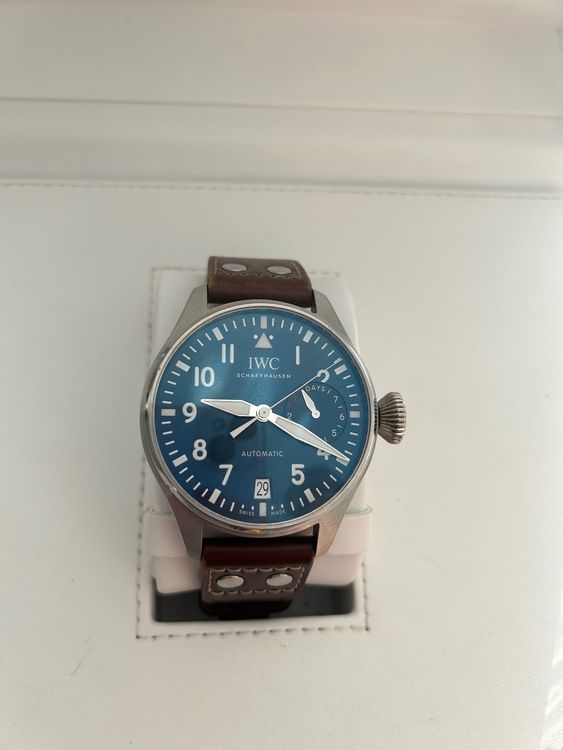 IWC Big Pilot Petit Prince mit Box und Papieren (Gebraucht) in