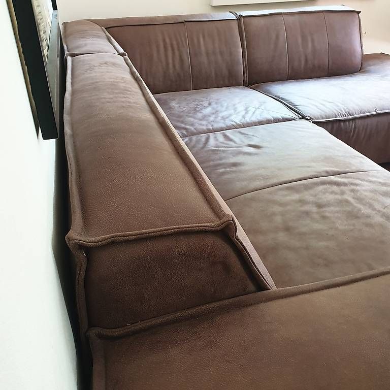 Sofas: Büffelledersofa – D'occasion à Suberg par Einfach.Mario 2