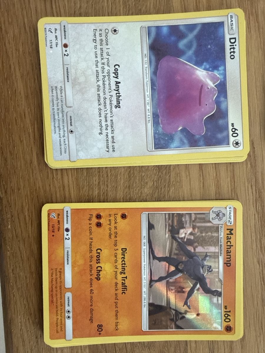 Pokémon Carte collezionabili: Detective Pikachu - Verschiedene Karten aus dem Set – Nuovo (secondo la descrizione) da Amriswil venduto da sim_nlb6 6