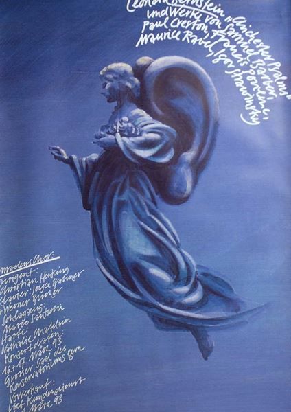 Poster & Bilder: Leonard Bernstein – Neu (gemäss Beschreibung) aus Bern von Vintage-Art-Poster