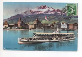 LUZERN und Pilatus - Dampfschiff Unterwalden