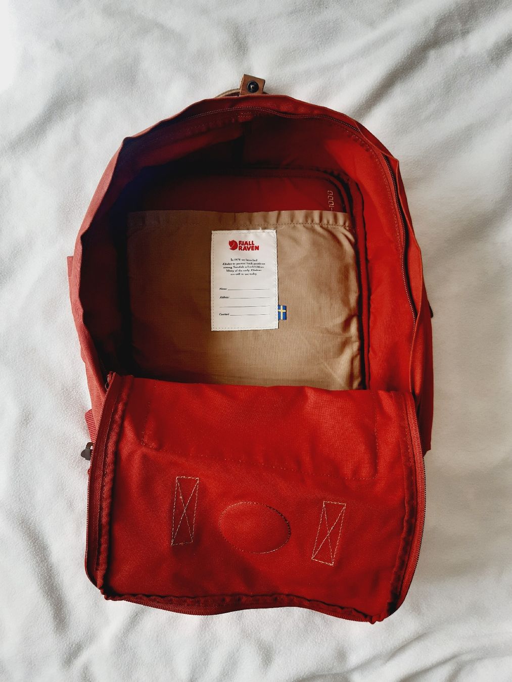 Fjällräven Zaini: FJALLRÄVEN kanken no. 2 Rot – Usato da Winterthur venduto da Je. 5