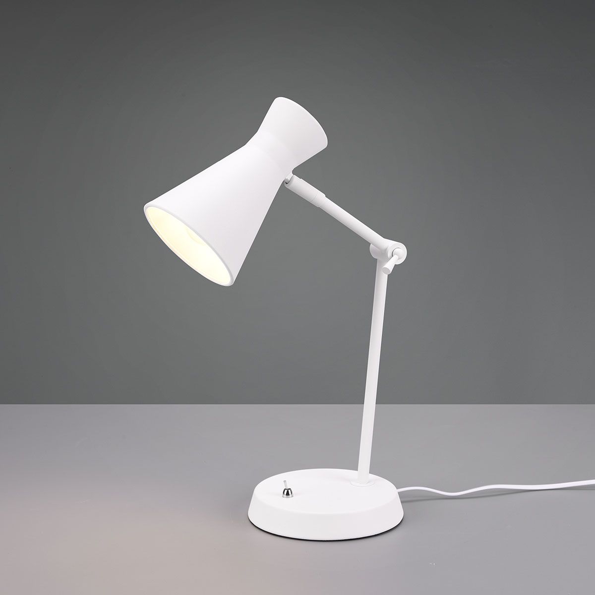 Lampade: Tischleuchte, Weiss, 50 cm Höhe – Nuovo (secondo la descrizione) da Kreuzlingen venduto da Smart-Light