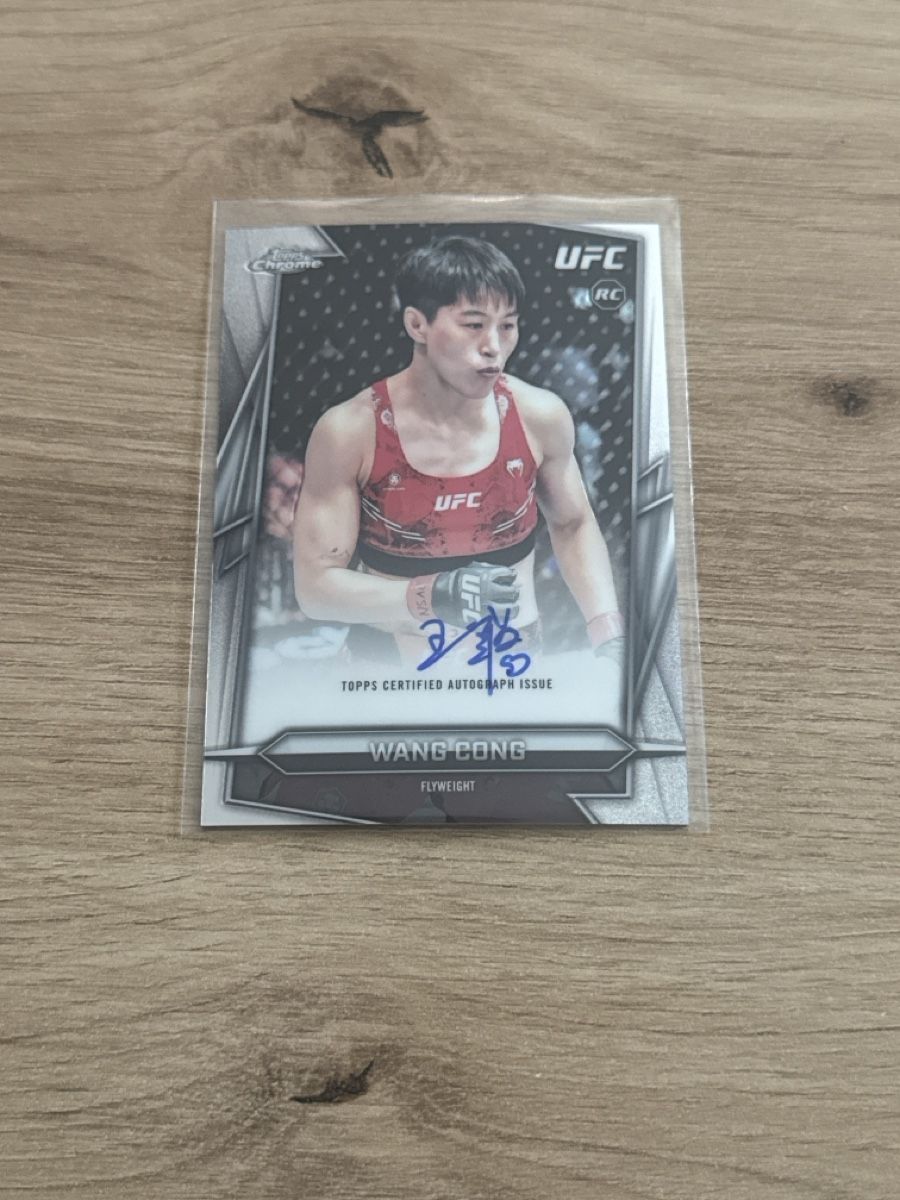 Topps Carte collezionabili: Wang Cong RC Auto 2026 Topps Chrome – Nuovo (secondo la descrizione) da Schmerikon venduto da Ndri_7