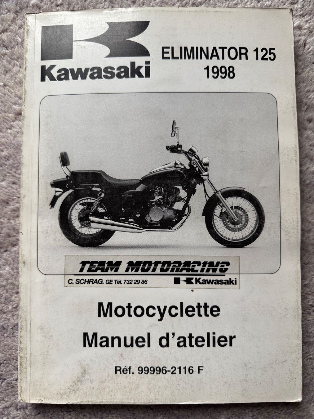 Kawasaki Chopper: Kawasaki Eliminator 125 1998 – Usato da Morrens VD venduto da kawah2