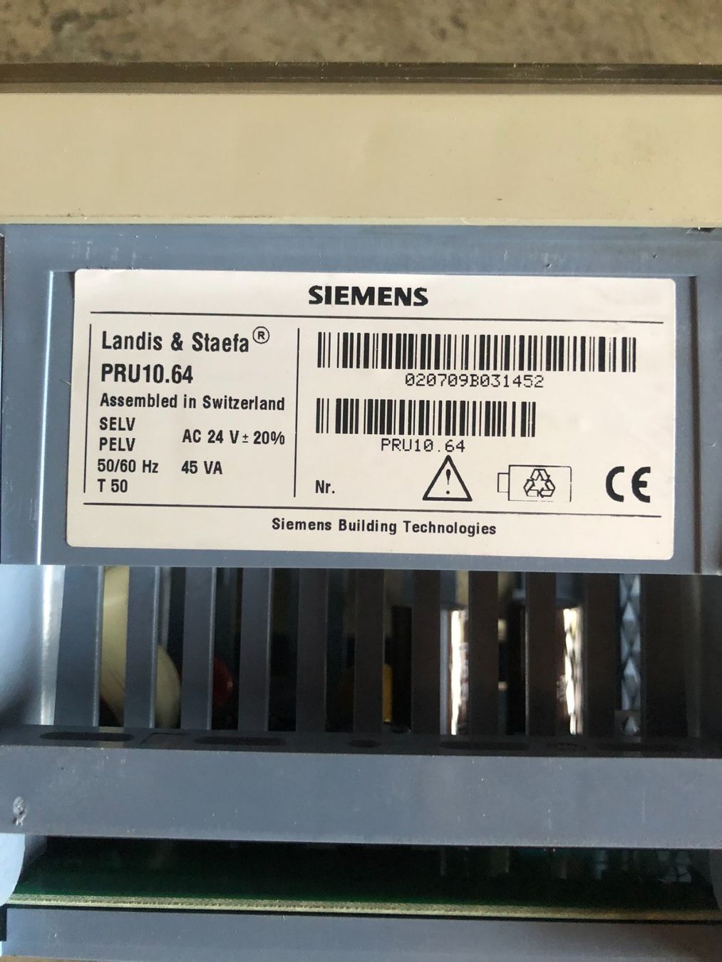 Siemens Componenti elettronici: Siemens PRU 10.64/B - Universalprozessgerät – Usato da Appenzell venduto da OcclineGmbH 3