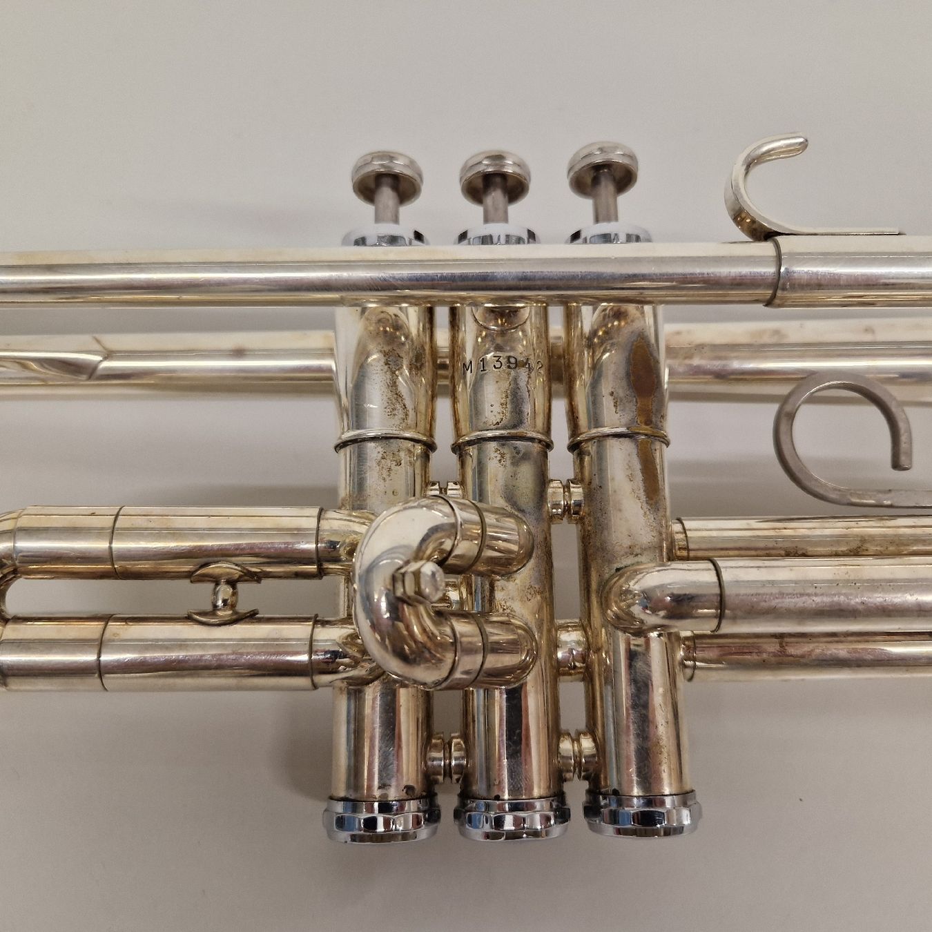 Strumenti musicali: Getzen Eterna Trompete Bb Silber mit Gebrauchsspuren – Usato da Bern venduto da latrouvaillebern 2