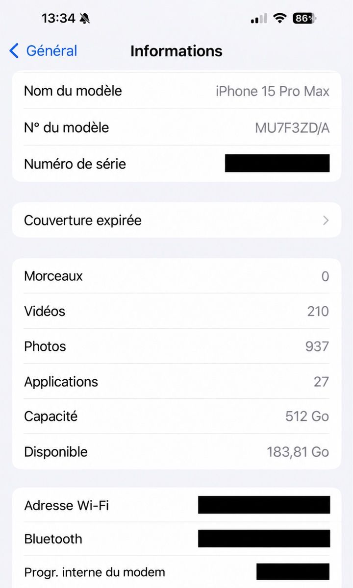 Apple Handys / Smartphones: iPhone 15 PRO MAX 512 GO – Neu (gemäss Beschreibung) aus Prilly von ame_8hgl 3