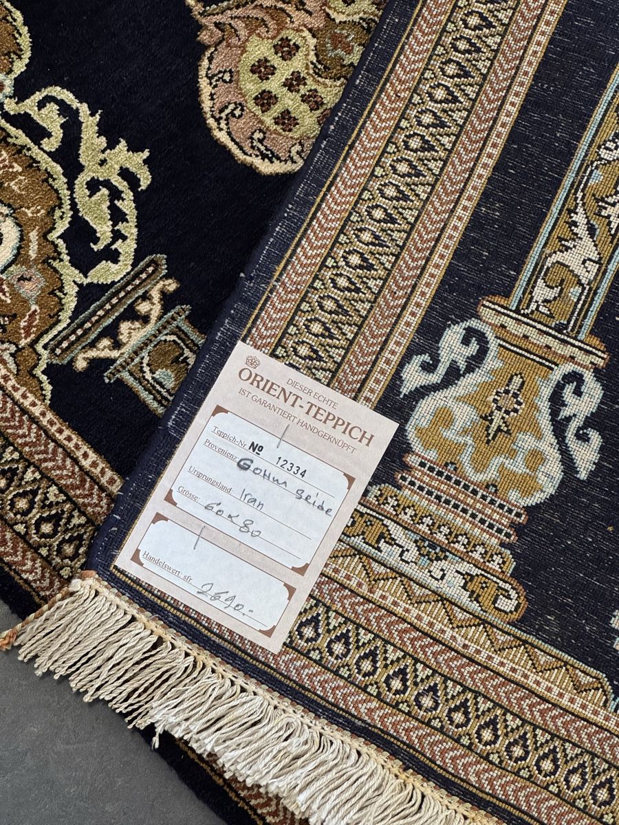 Tapis: Handgefertigter Perserteppich Ghom 100% Seide – D'occasion à Liestal par galerie_nategh 6