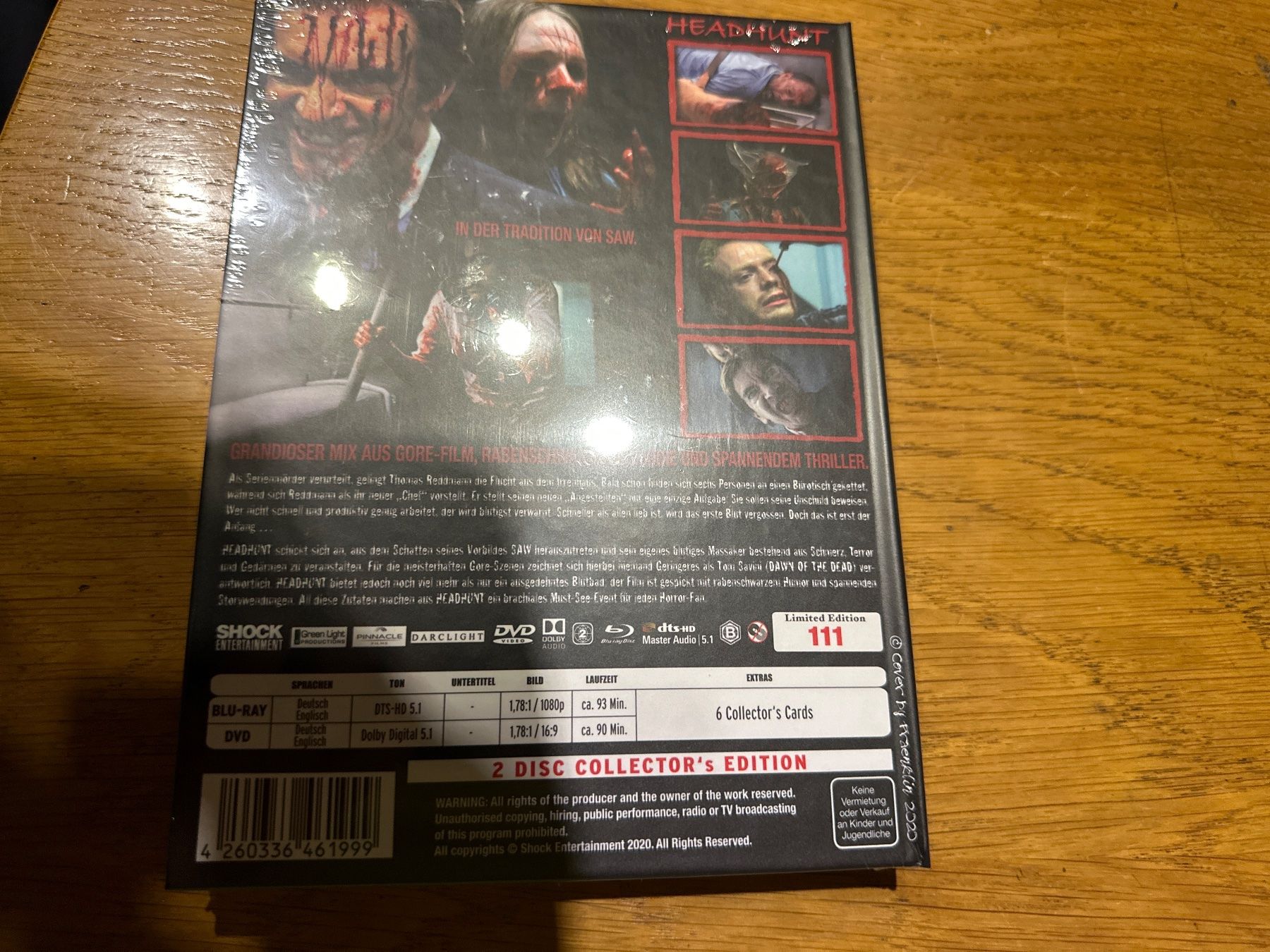 Alle DVDs: Headhunt Shock Entertainment Mediabook – Neu und originalverpackt aus Benken ZH von Audi-erich 1