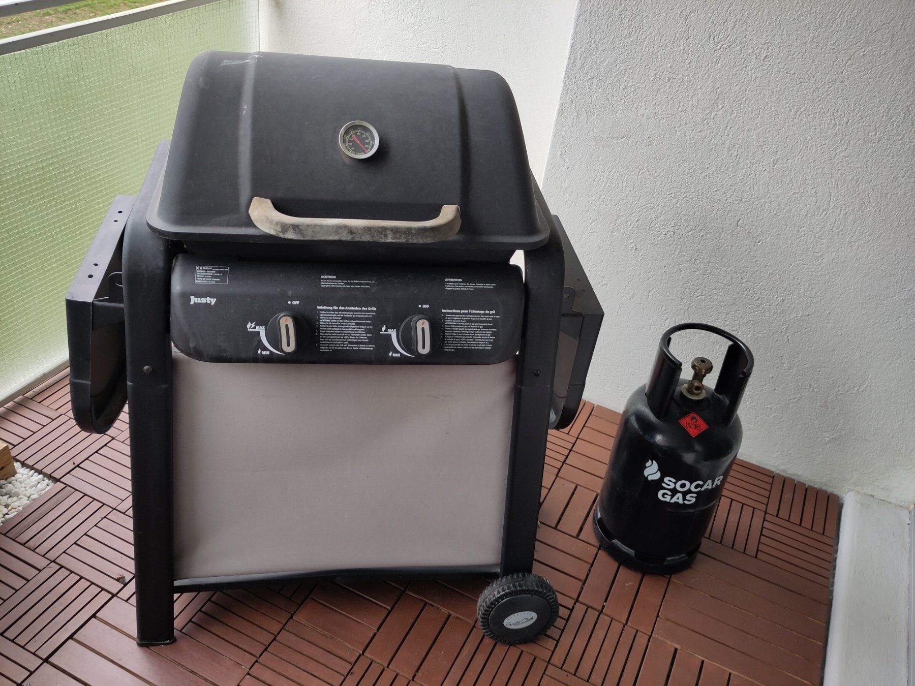 Griglie: Gasgrill Justy – Difettoso da Bern venduto da Kloppo8