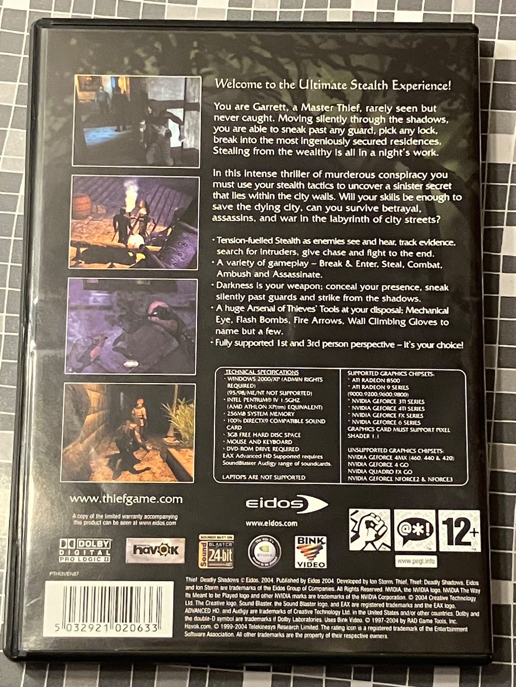 Giochi: Thief - Deadly Shadows - PC (2004, englisch) – Usato da Winkel venduto da Asdas87 1