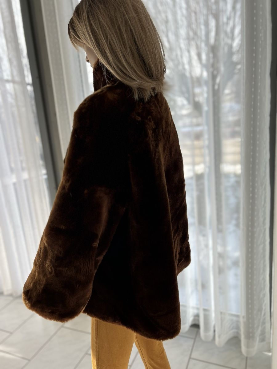 Giacche: Vintage Shearling Coat Brown Nelson – Nuovo (secondo la descrizione) da Saland venduto da ele_vc96 5