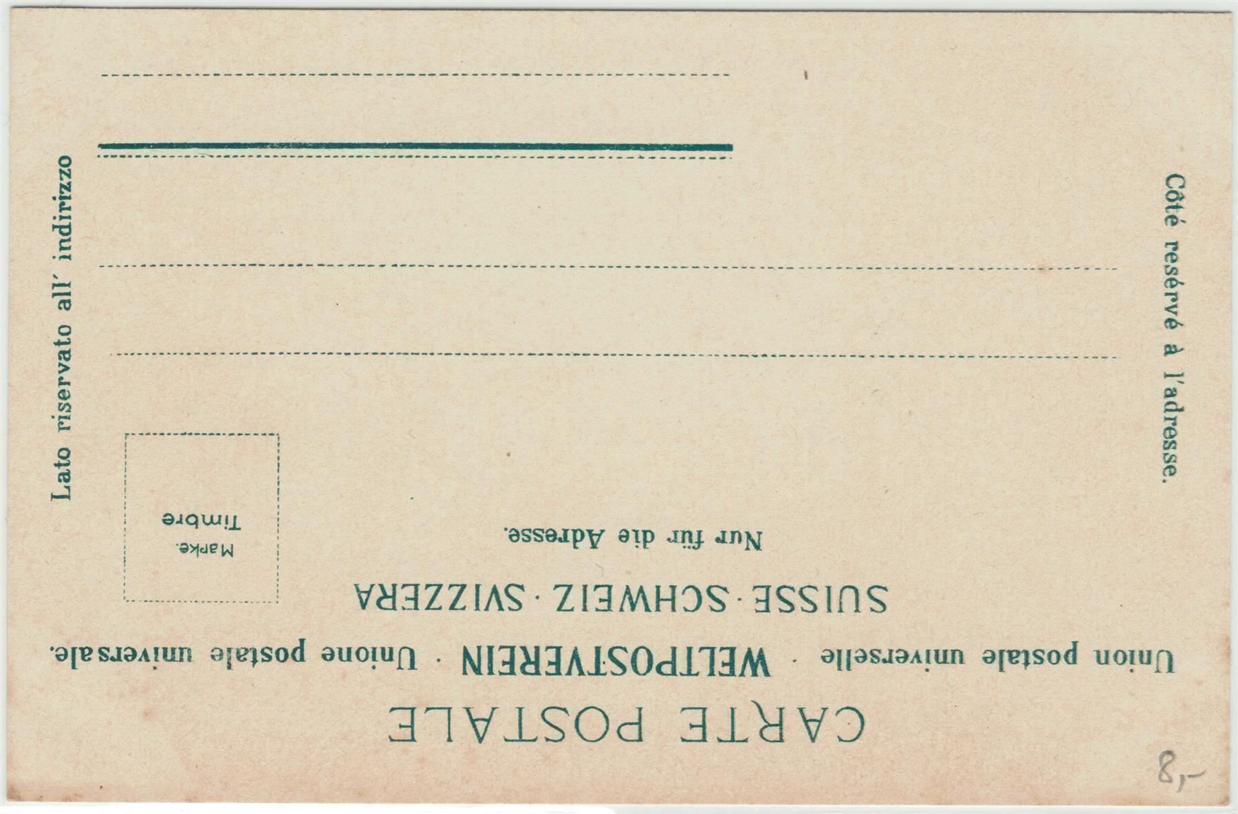 Cartoline postali: BE 213 Jungfraubahn und Eiger Louis Glaser, Leipzig. – Nuovo (secondo la descrizione) da Fribourg venduto da philafri 1
