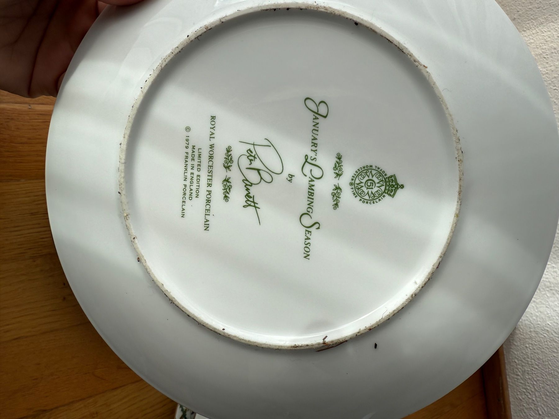 Royal Worcester Set di piatti: 6x Tellerset von Royal Worcester und 1x Bräter – Usato da Wetzikon ZH venduto da Em_Sa 1