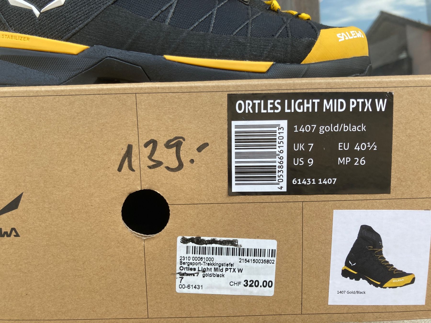 Salewa Scarpe da donna: Salewa Bergschuh Grösse 40.5 Neu – Usato da Embrach venduto da Rockbeat 1