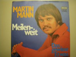 Vinyl Single Martin Mann - Meilenweit