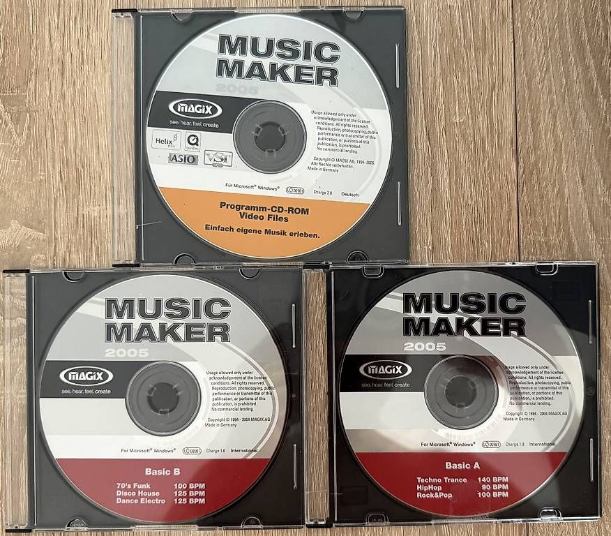 Software: Magix Music Maker 2005 – Usato da Zofingen venduto da Kolega01