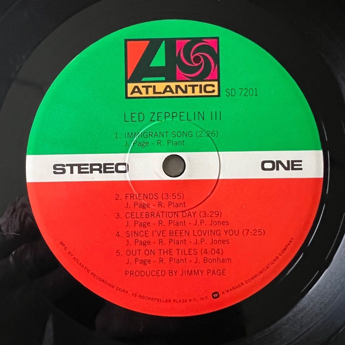 Dischi in vinile: Led Zeppelin - III / US-Press. 2000 / Audioph. Press. 180gr. – Usato da Gais venduto da soundcave57 4