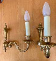2 Vintage Wandlampen "Holländer"