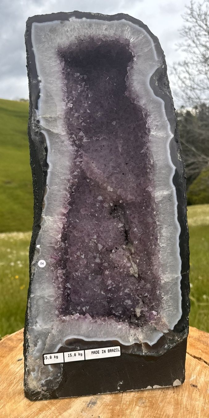 Mineralien & Heilsteine: Exquisite Amethystdruse aus Brasilien – Neu (gemäss Beschreibung) aus Rheineck von  1