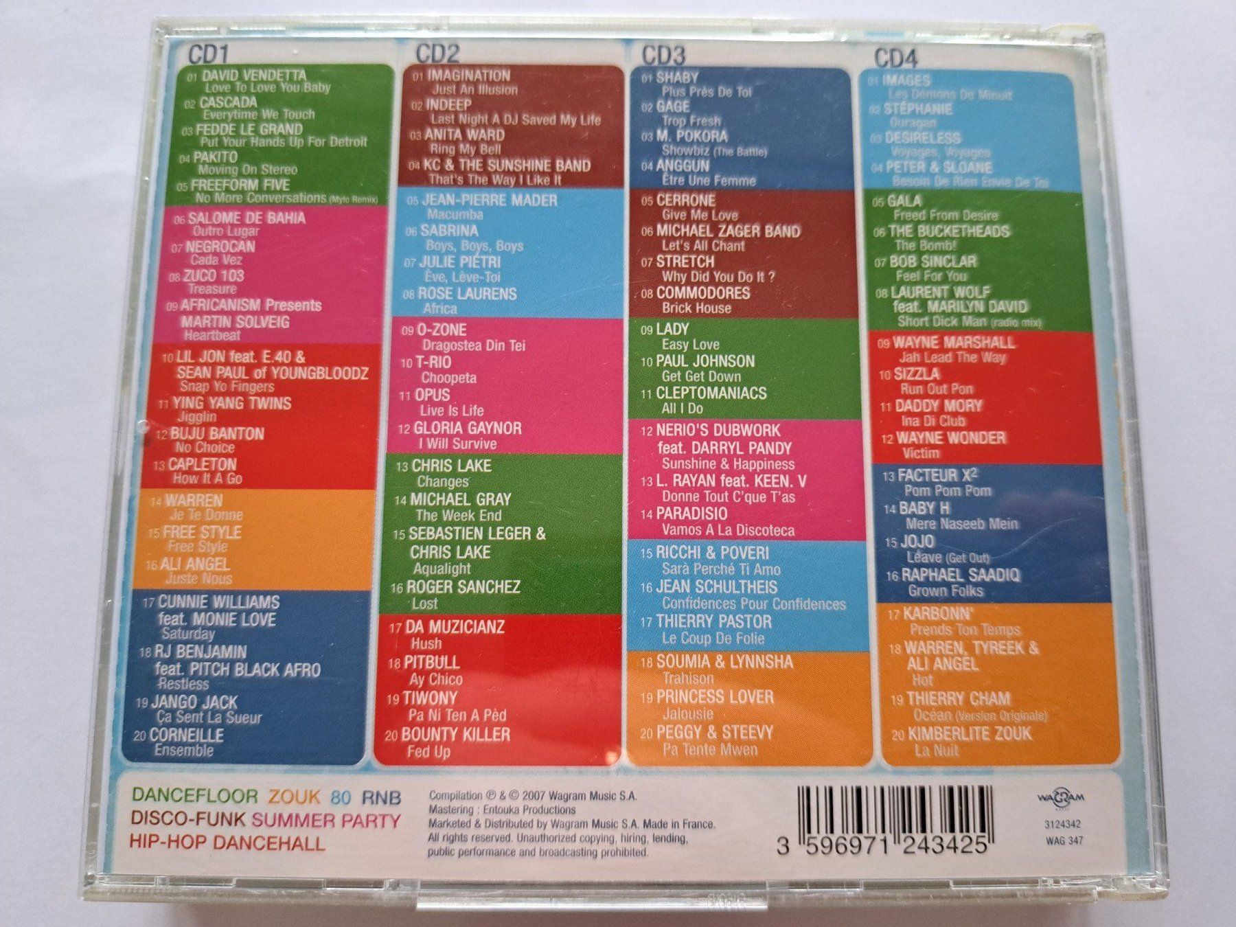 CD: Coffret 4 Cds Mega Club Soleil  – Usato da Pully venduto da bro_n52j 1