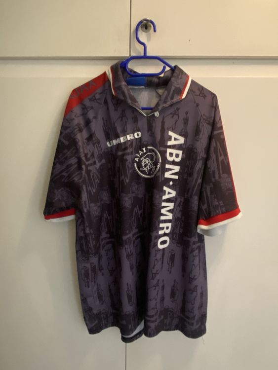 Ajax Amsterdam Umbro Away Soccer Jersey 1995/96 Vintage XL Home