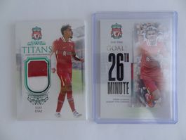 FUTERA Liverpool Luis Diaz /7 Relic and GOAL! neu: BAYERN