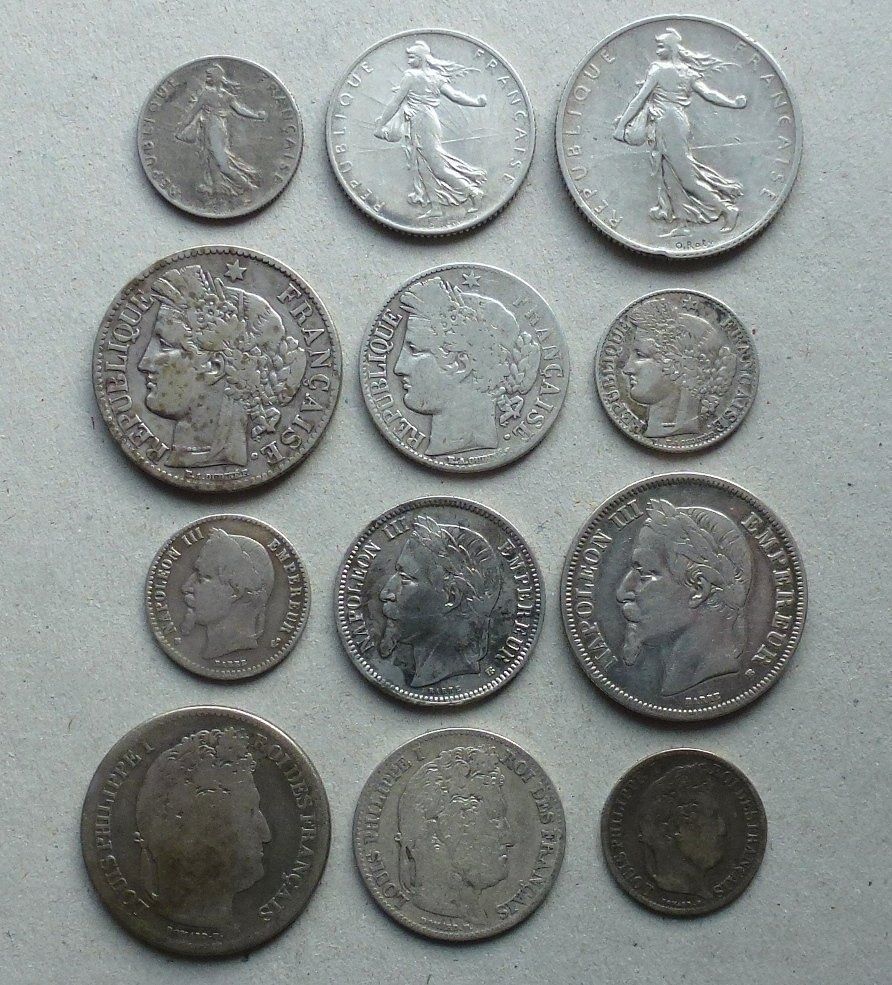 Tutti le monete: Lot ++ Frankreich Münzsammlung ab 1839 – Usato da Walkringen venduto da Casablanca777 3