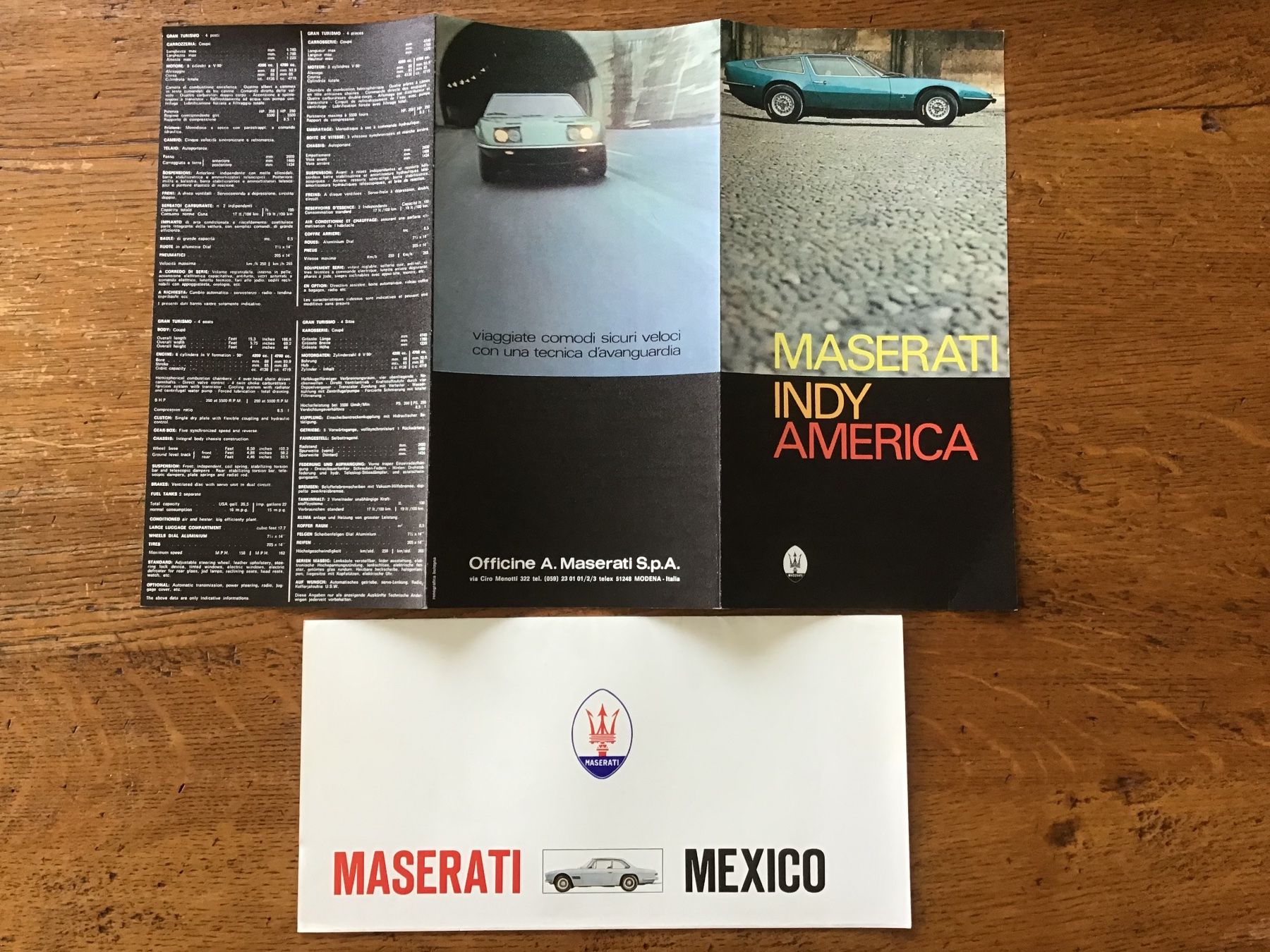 Maserati Documenti: Publicités vintage oldtimer Maserati Mexico – Usato da Fully venduto da Ruby97