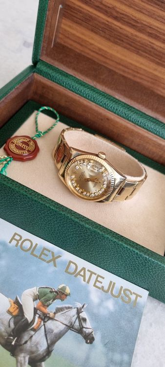 Rolex avec online diamant