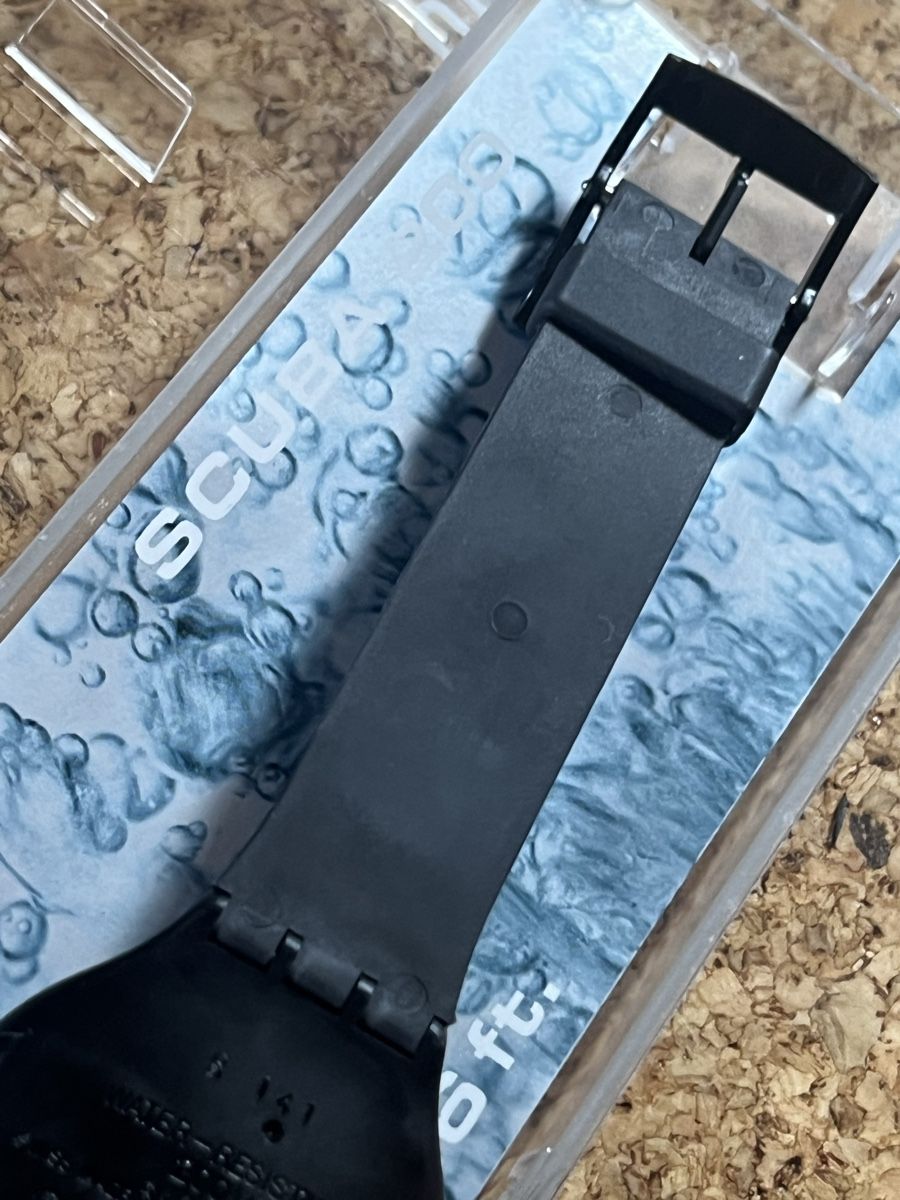 Swatch Uhren: Swatch Scuba alt Black/schwarz – Gebraucht aus Basel von bellespirit 5