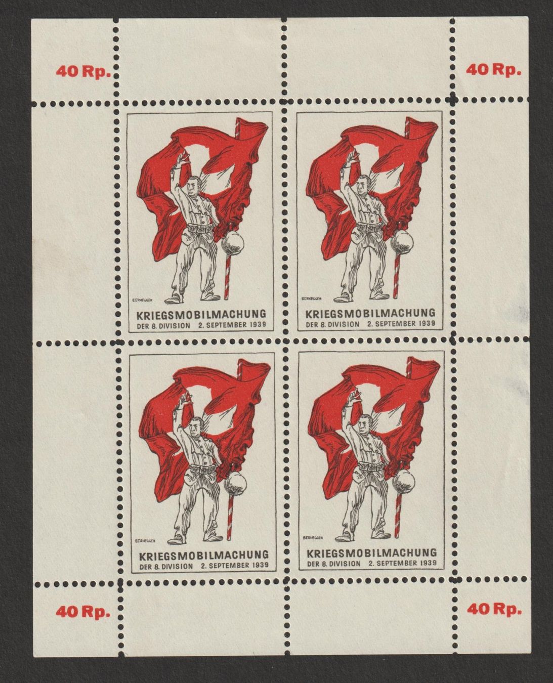 Tous les timbres: Kommandostäbe Nr. 79/5 * – D'occasion à Siebnen par Fstaehli