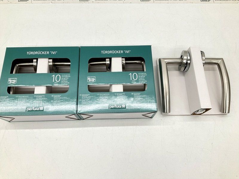 Eisenwaren: 3x Ensemble de poignée en acier inoxydable – Gebraucht aus Rueyres-Treyfayes von EmileP8992