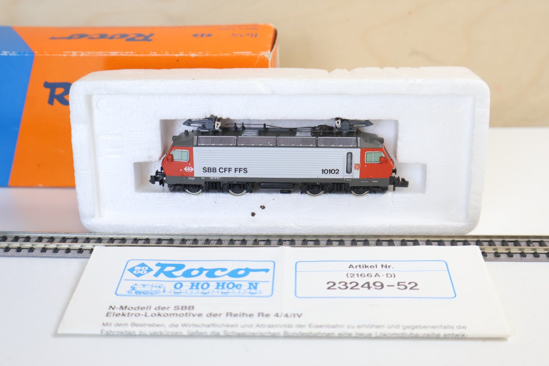 Roco Trains électriques: ROCO SBB Re 4/4 E-Lok - Spur N – D'occasion à Winterthur par Monstera 2