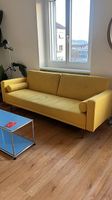 2er Sofa gelb
