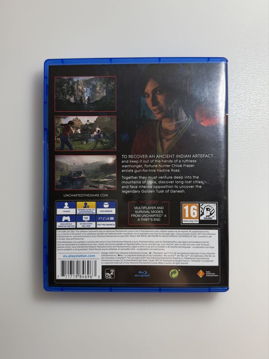 Sony Spiele: Uncharted The Lost Legacy ps4 – Neu (gemäss Beschreibung) aus Rolle von dan_2607 2