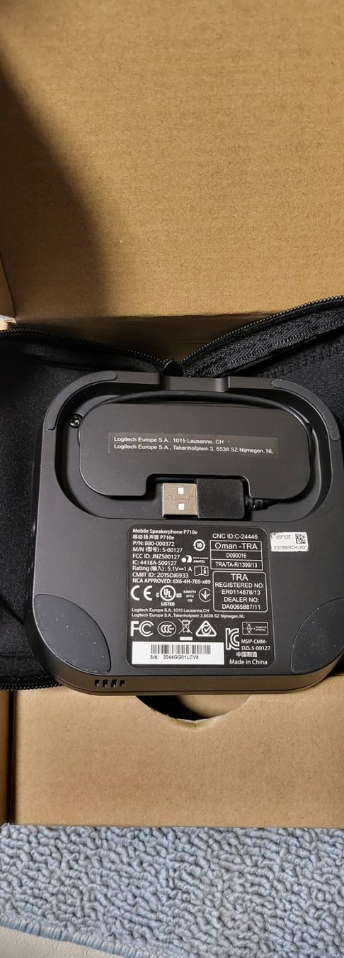 Logitech Casse acustiche: Logitech Mobile Speakerphone P710e, neuwertig – Usato da Konolfingen venduto da noie 2