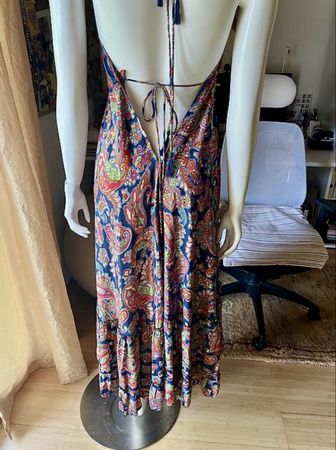 Sommerkleid 100% Seide Gr. 38