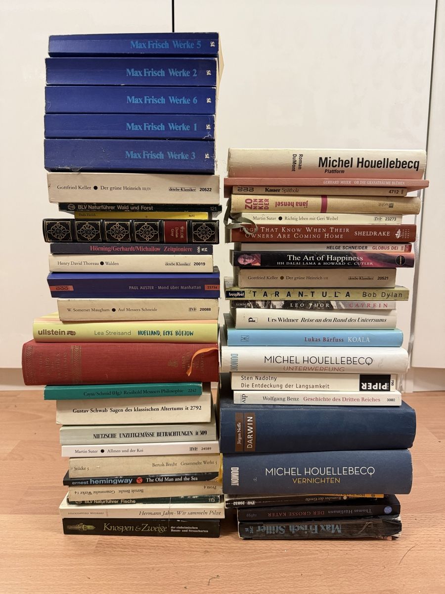 Livres: 1 Kiste gute Bücher – D'occasion à Wettswil par _LKS