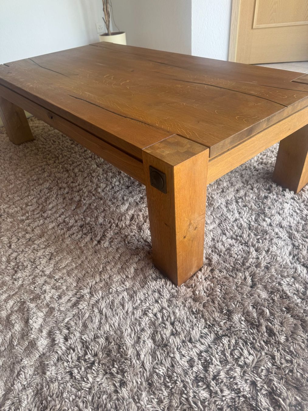 Conforama Tavoli: Salontisch / Couchtische Eiche massiv – Usato da Oberhof venduto da Keppo7 3