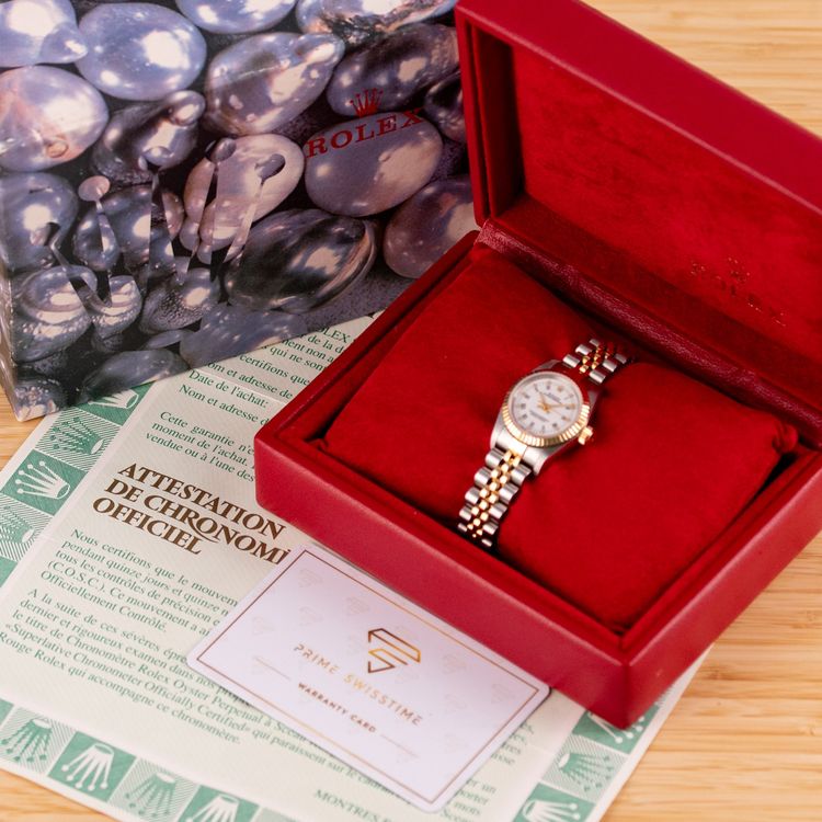 Rolex Orologi: Rolex Oyster Perpetual 26 / 67193 / 1997/ Full Set/ Serv' 25 – Usato da Luzern venduto da PrimeSwissTime 9